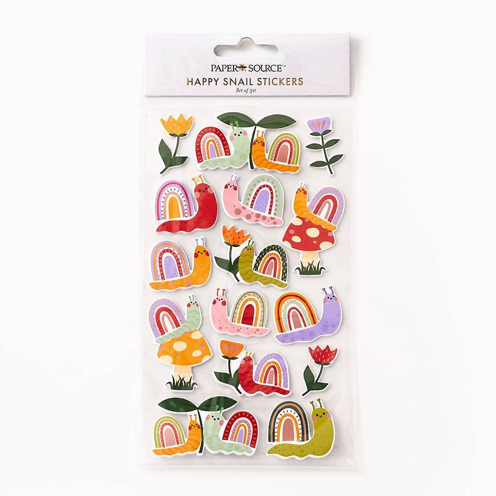Happy Snail Stickers