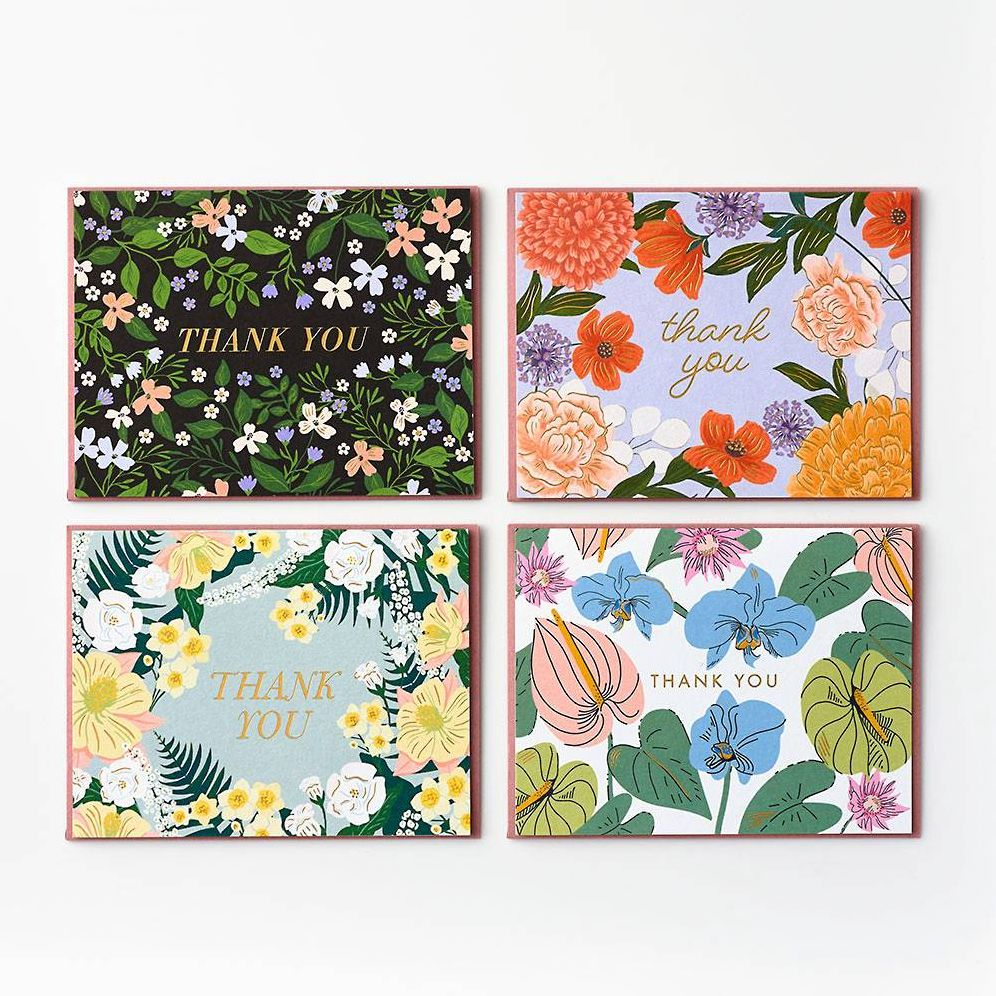 Floral Assorted Thank You Card Set