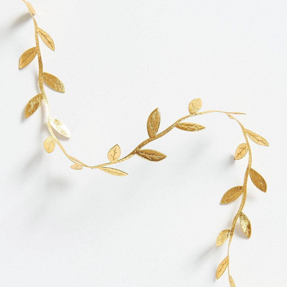 Gold Metallic Leaves