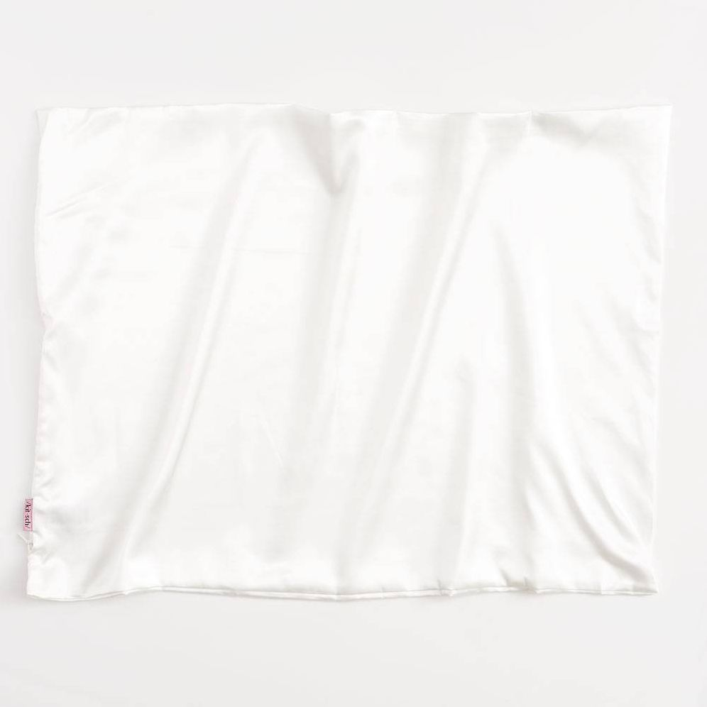 Ivory Satin Pillowcase