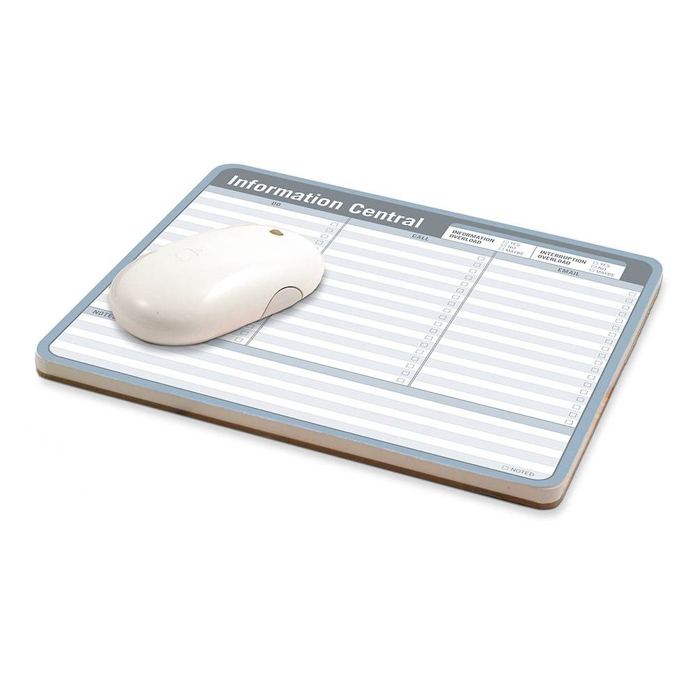 Information Central Paper Mousepad