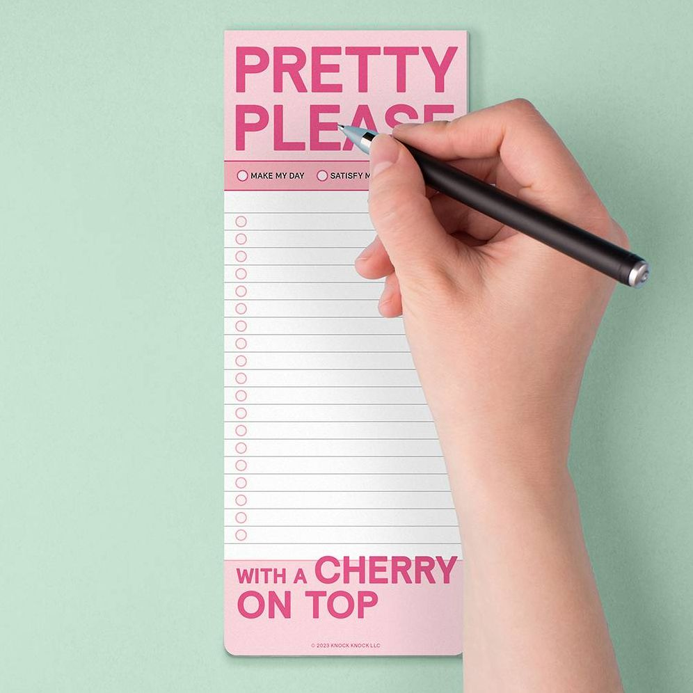 Pretty Please Make-a-List Pad