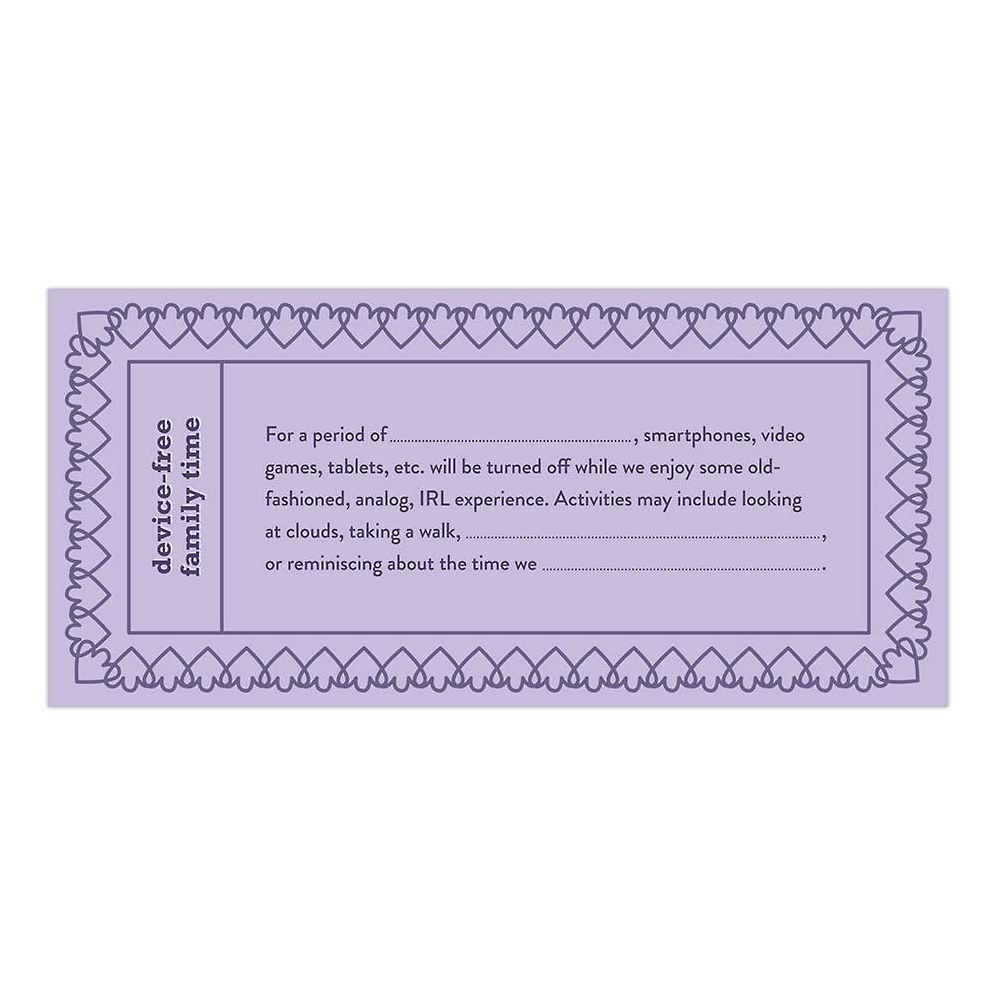 Fill in the Love Mom Vouchers