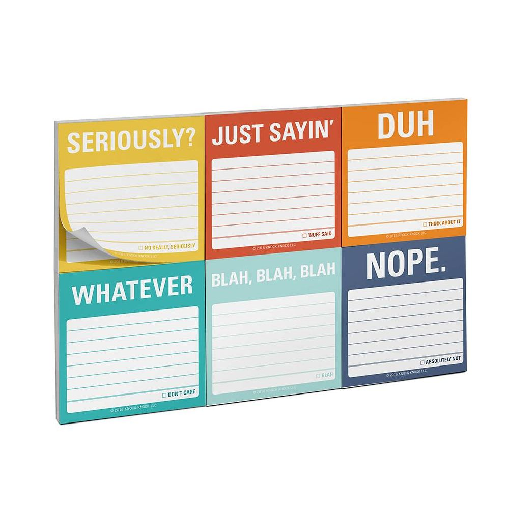 Tell It Like It Is Sticky Notes Set