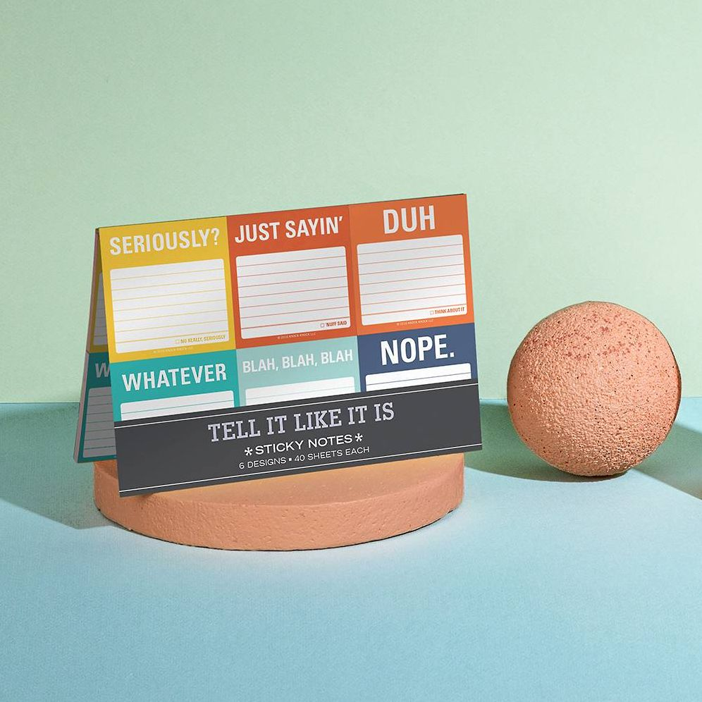 Tell It Like It Is Sticky Notes Set