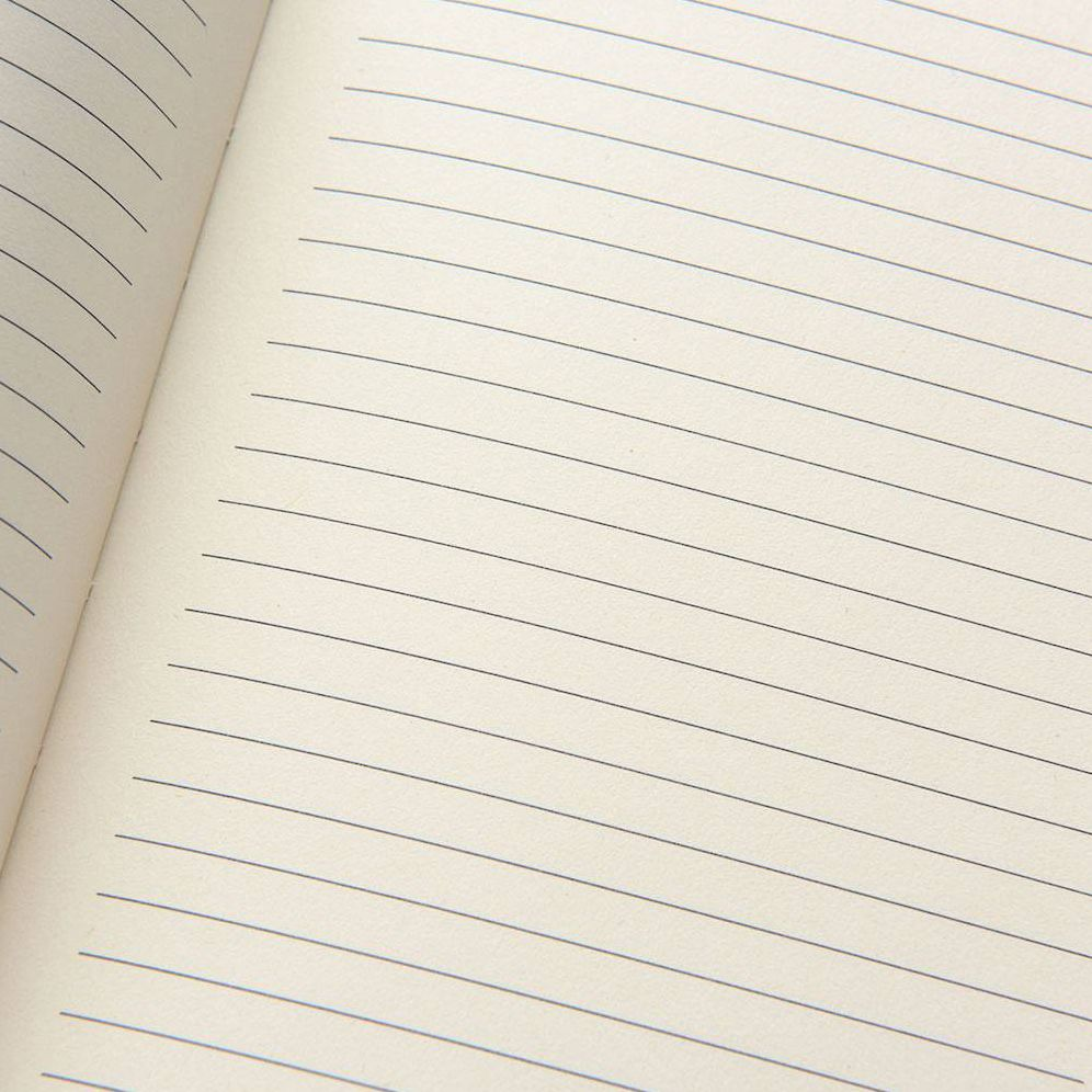 Dark Blue Paper Wasp Lined Journal