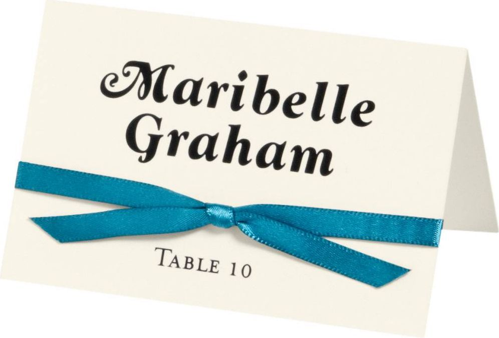 Superfine Soft White Printable Place Cards