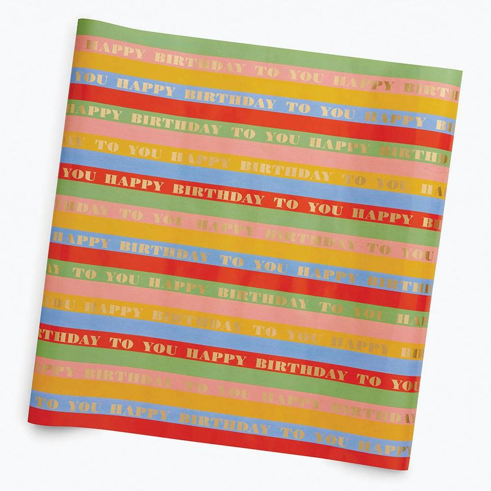 Birthday Wishes Wrapping Paper