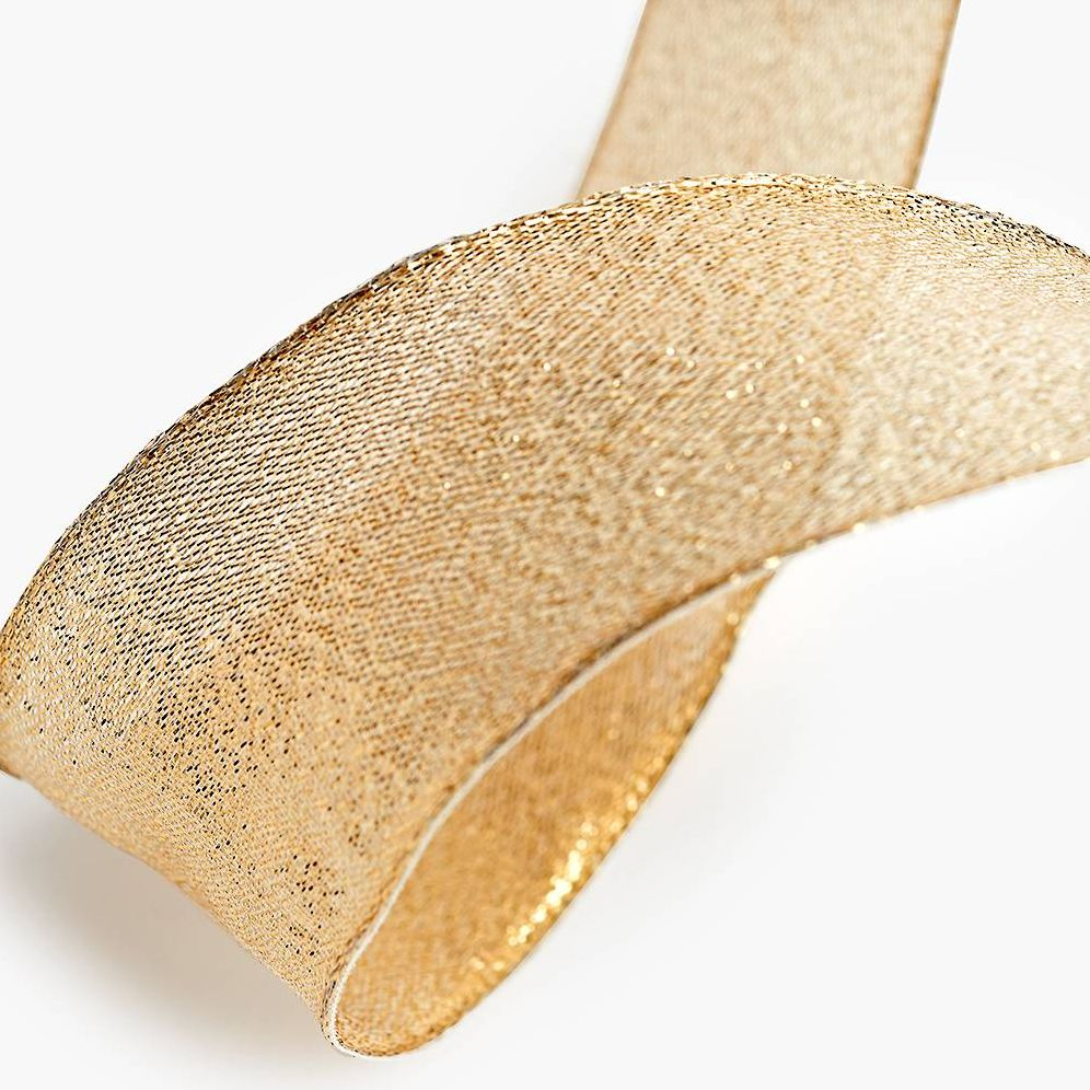 Sacramento Gold Metallic 1.5" width. 10 YD