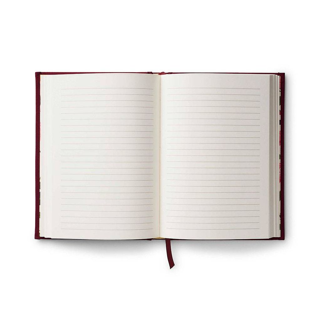 Roses Embroidered Journal