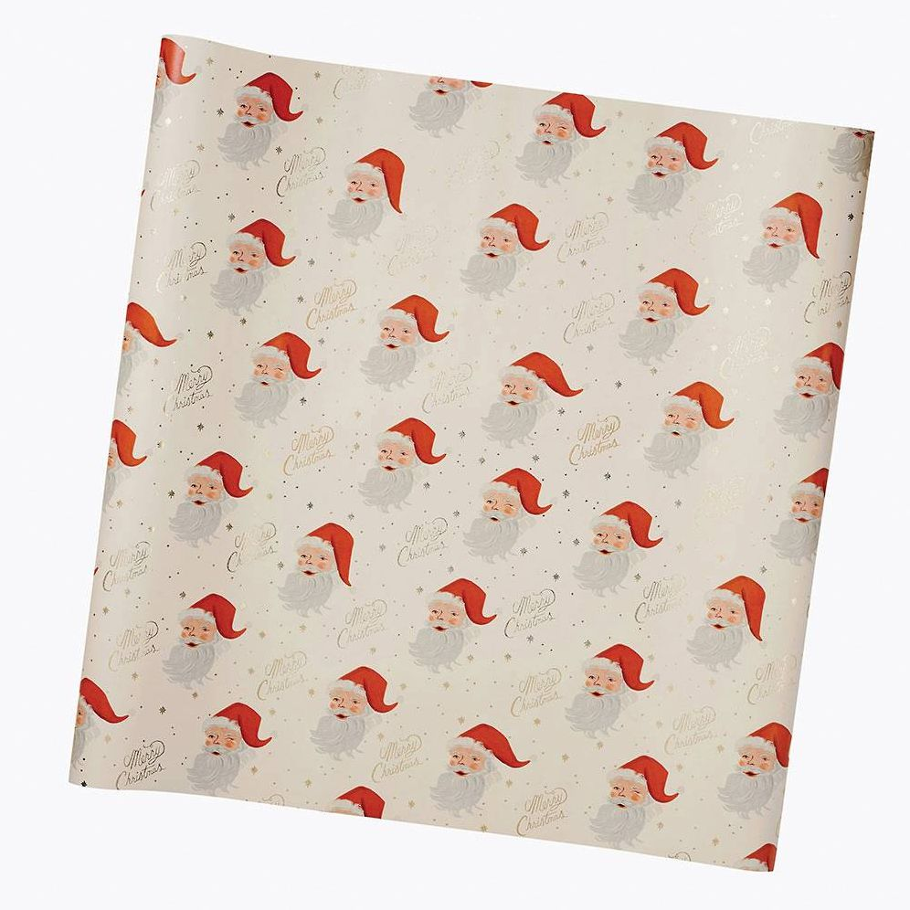 Rifle Paper Co. Santa Wrapping Paper