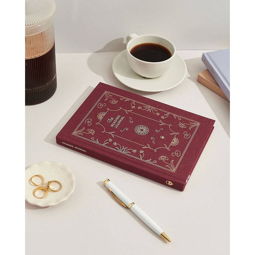 Burgundy Reading Journal