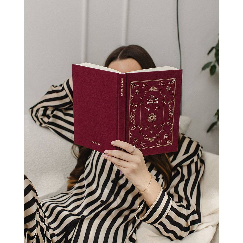 Burgundy Reading Journal