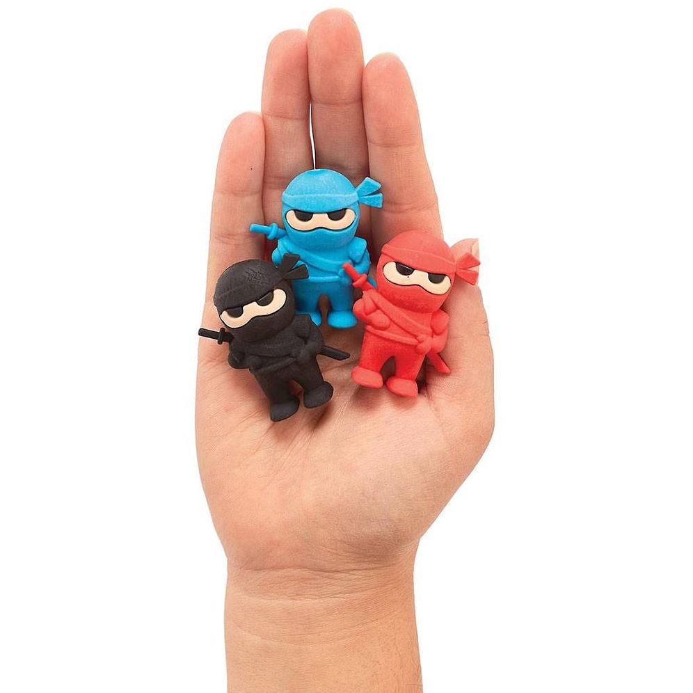 Ninja Erasers - Set of 3