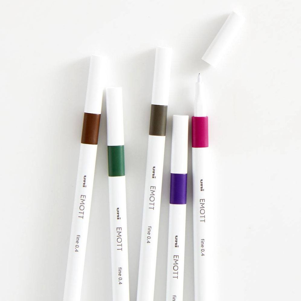 EMOTT Fineliner Retro Pen Set 5PC