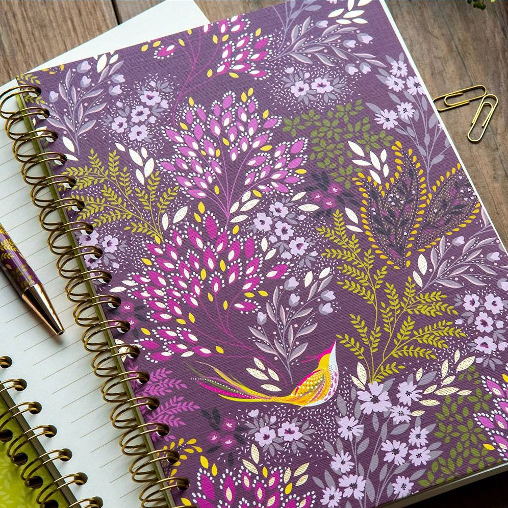 Haveli Garden Wire Spiral Notebook