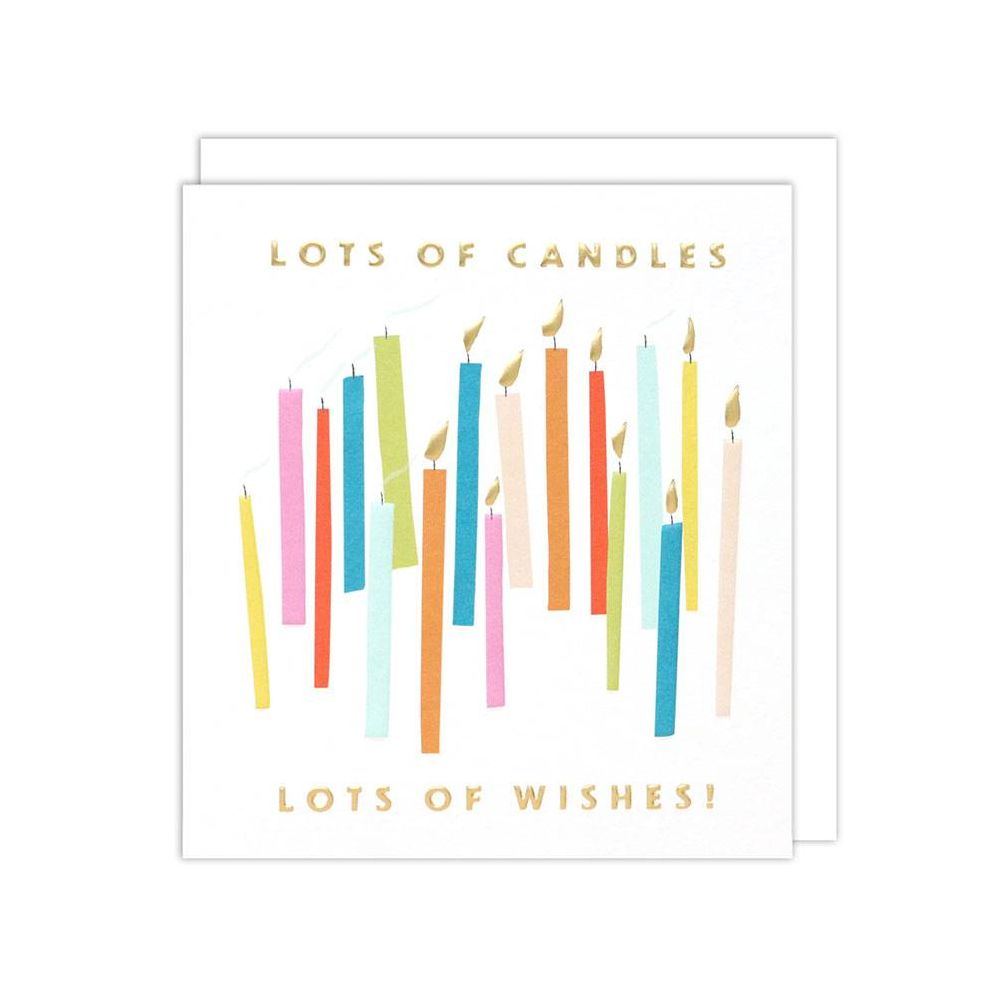 Lots Of Candles Birthday Card