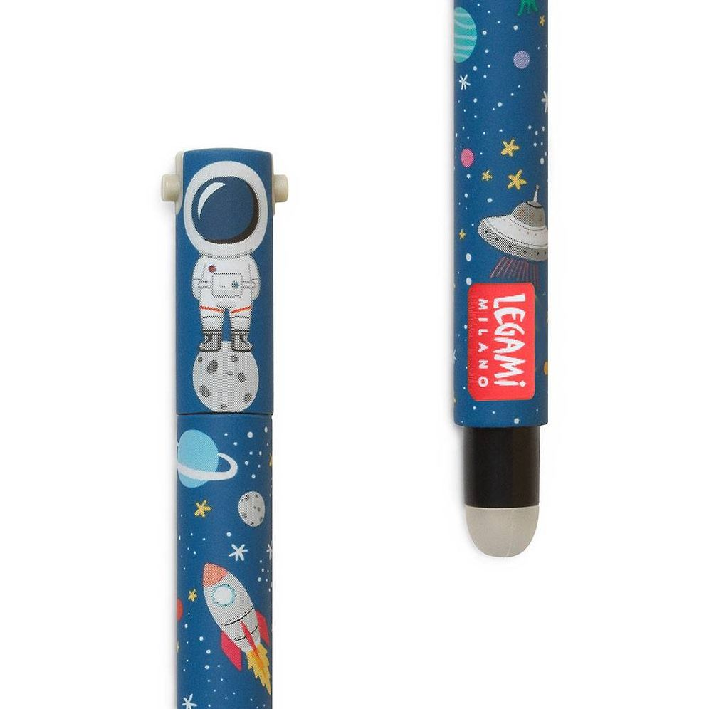Space Erasable Gel Pen - Black Ink