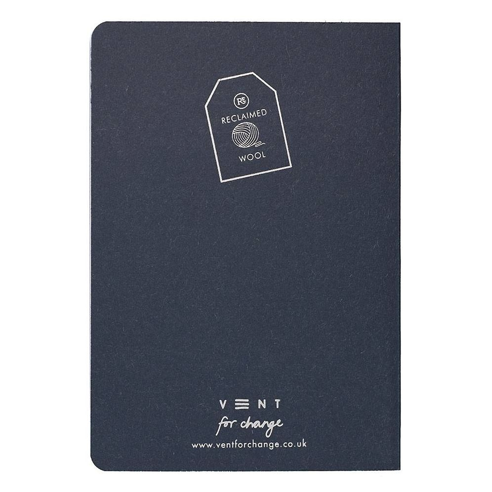 Reclaim Blue Wool Recycled Notebook