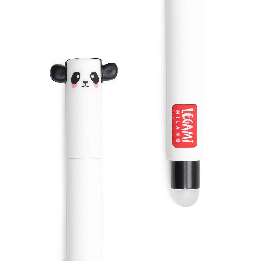 Panda Erasable Gel Pen - Black Ink