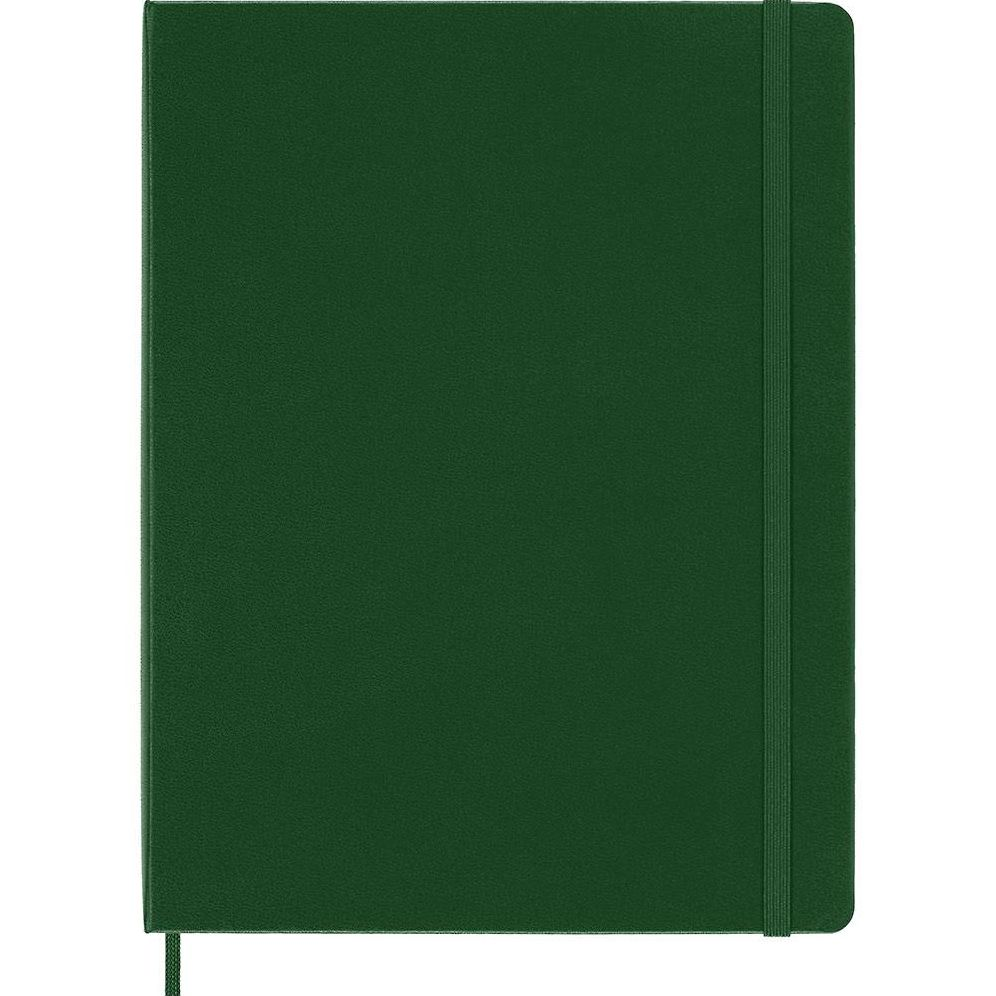 Moleskine Notebook, Extra Large, Ruled, Myrtle Green, Hard Cover (7.5 x 9.75)