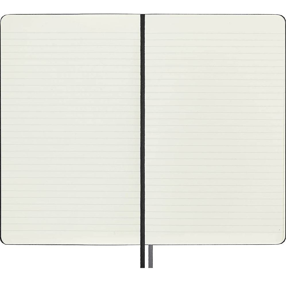 Moleskine Notebook, Expanded Large, Ruled, Black, Hard Cover (5 x 8.25)