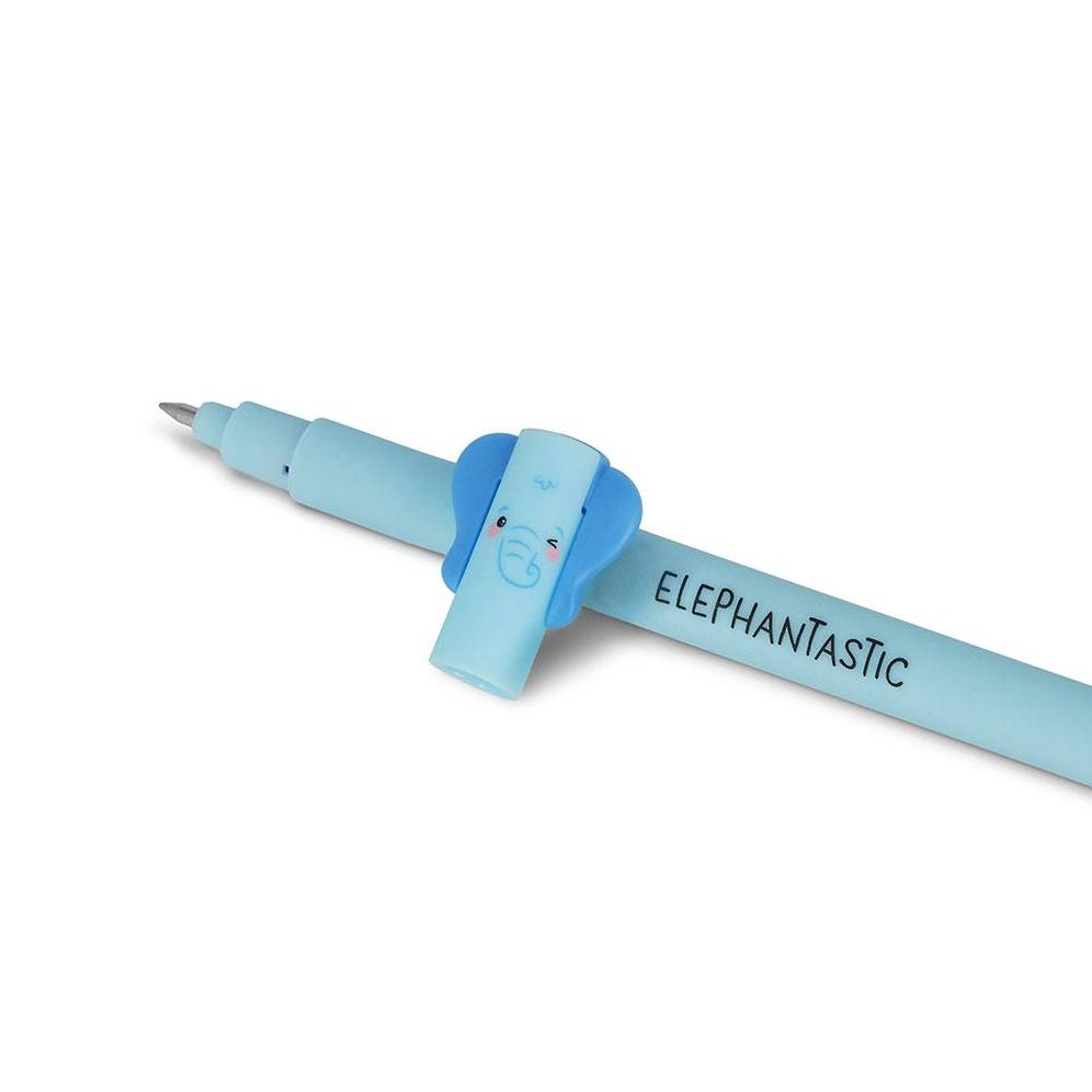 Elephant Erasable Gel Pen - Blue Ink