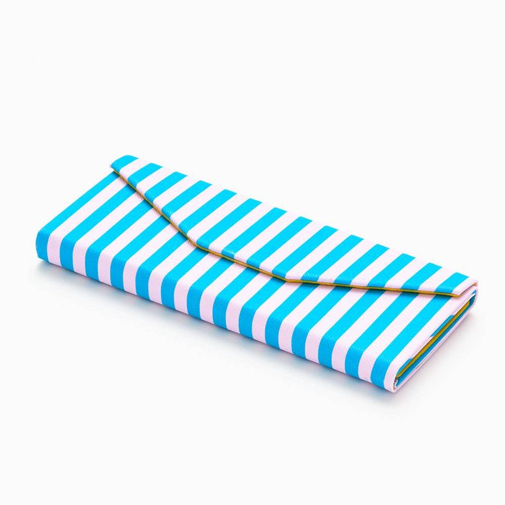 Striped Sunglasses Case