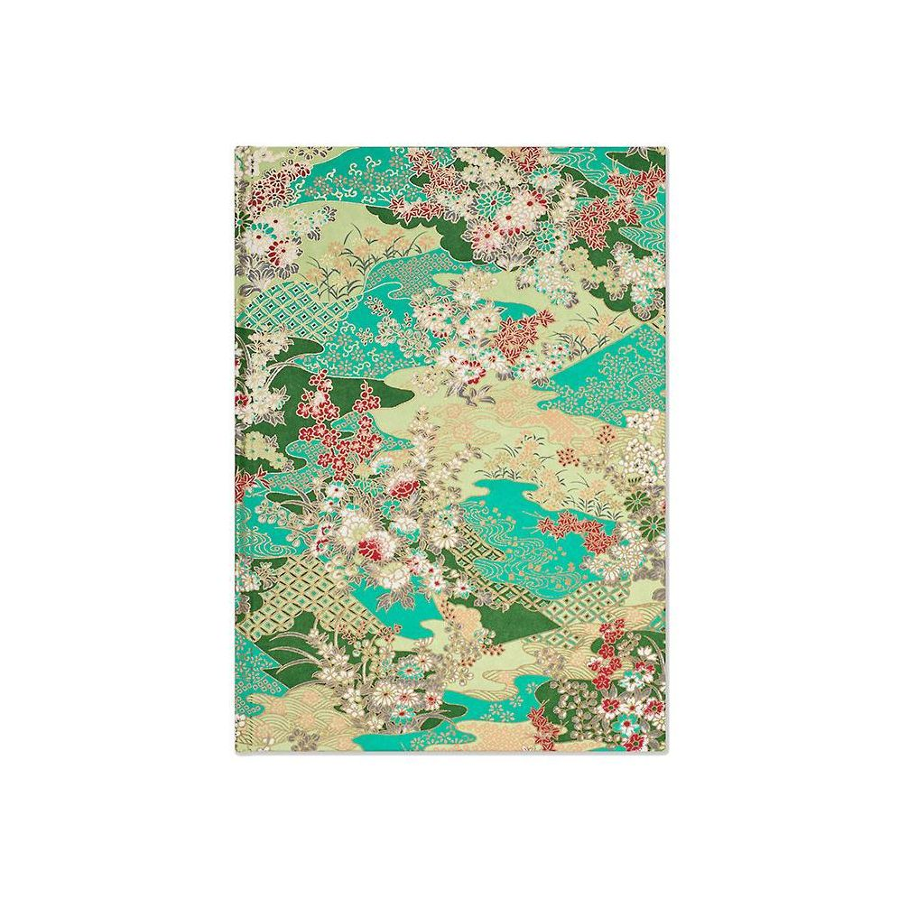 Turquoise Floral Heritage Notebook