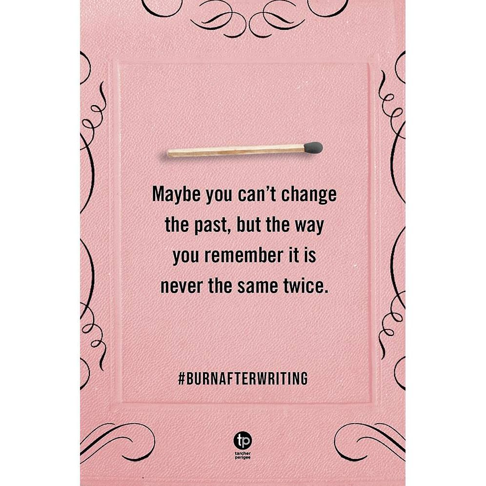 Burn After Writing (Pink)