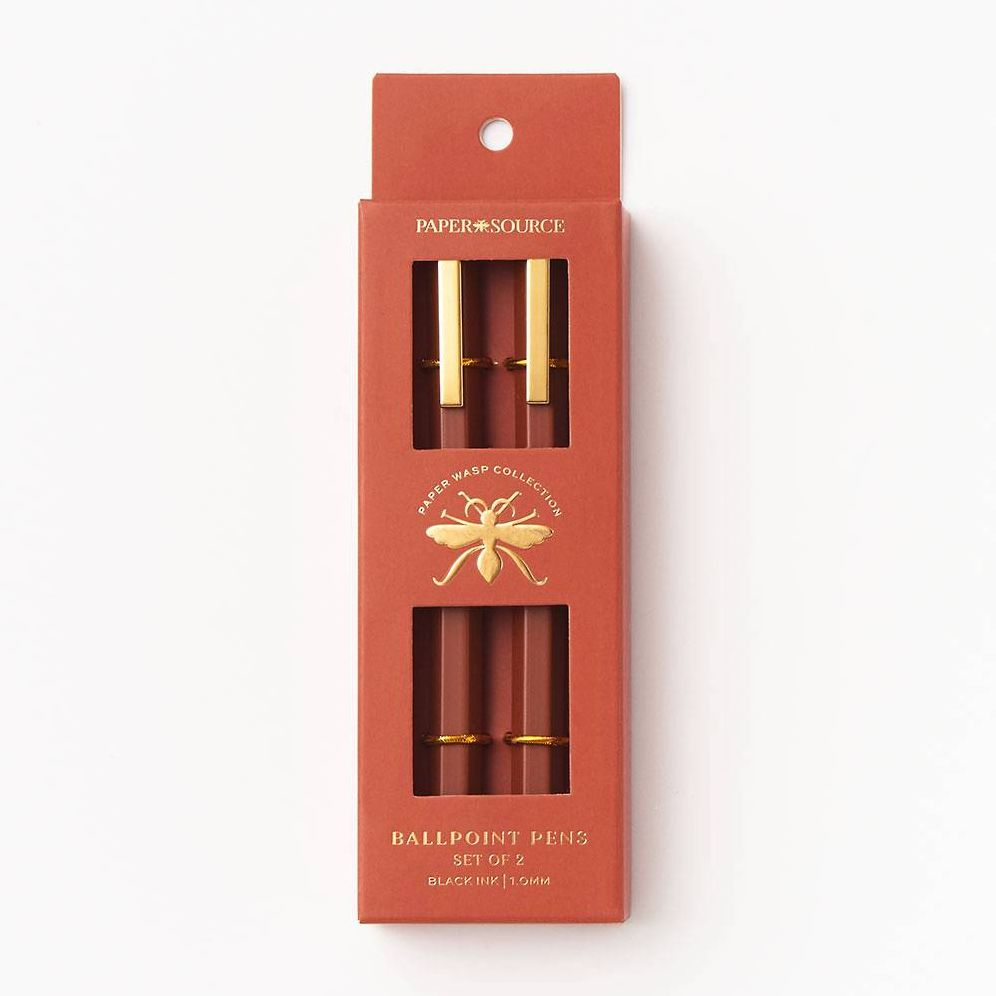Paper Wasp Rust Ballpoint Pen S/2 - Limited Edition