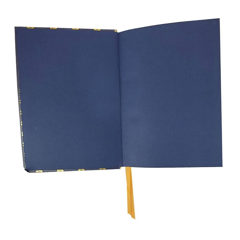 Navy Gold Foil Journal
