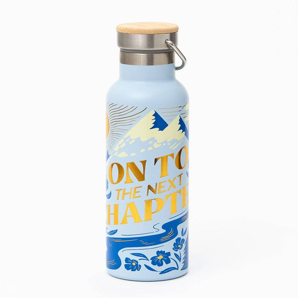 On To The Next Chapter Stainless Steel Water Bottle