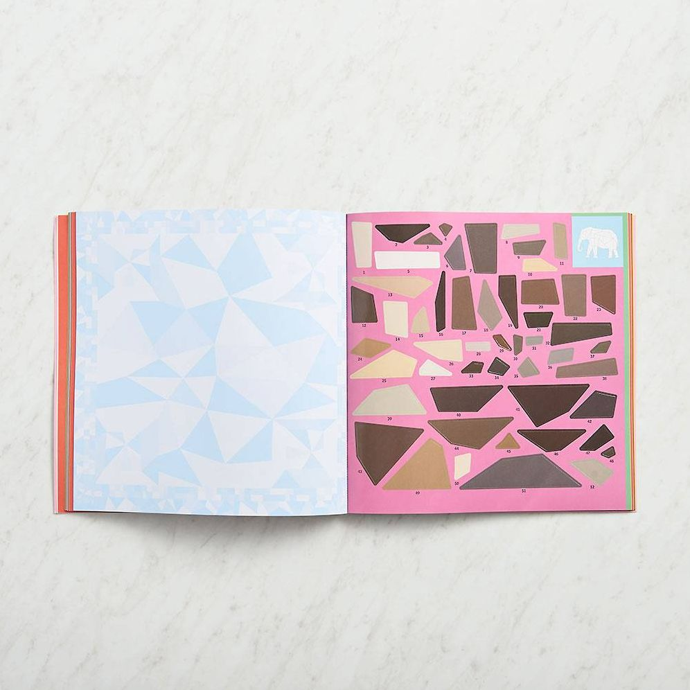 Paint by Sticker Kids: Zoo Animals: Create 10 Pictures One Sticker at a Time!