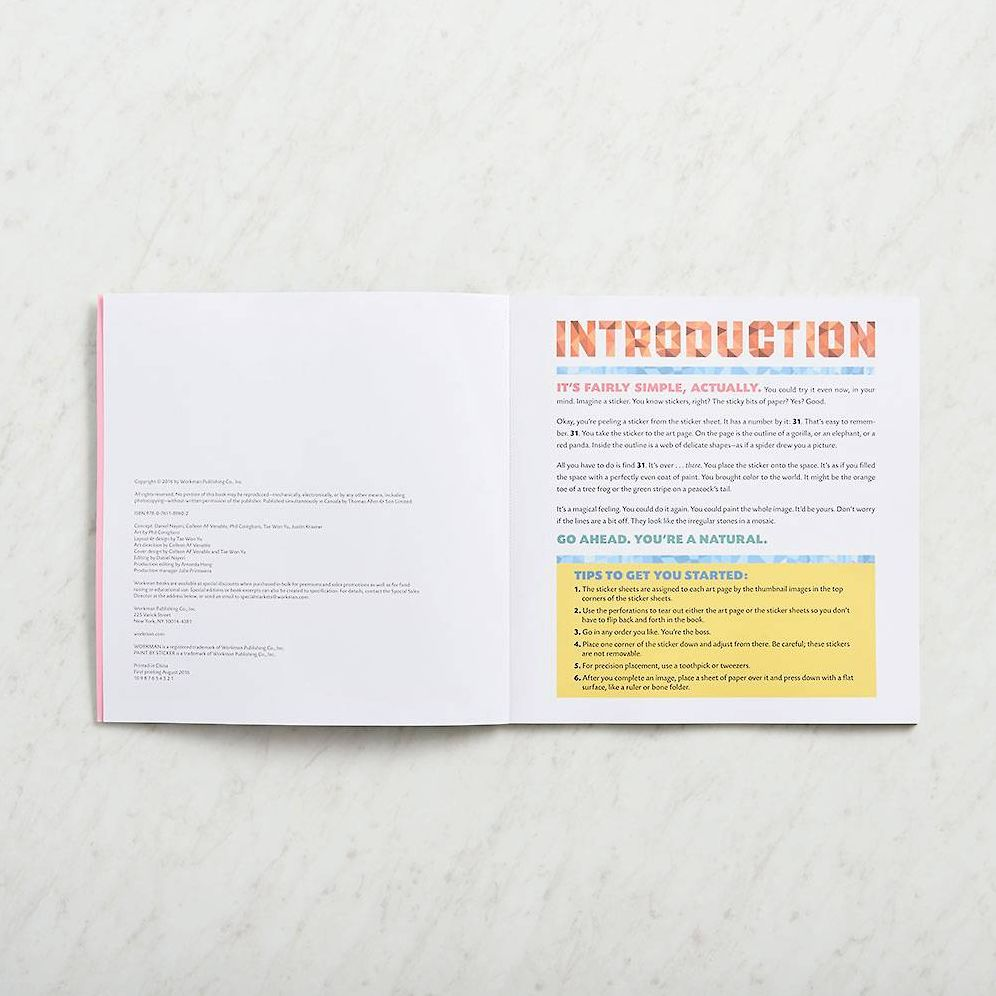 Paint by Sticker Kids: Zoo Animals: Create 10 Pictures One Sticker at a Time!