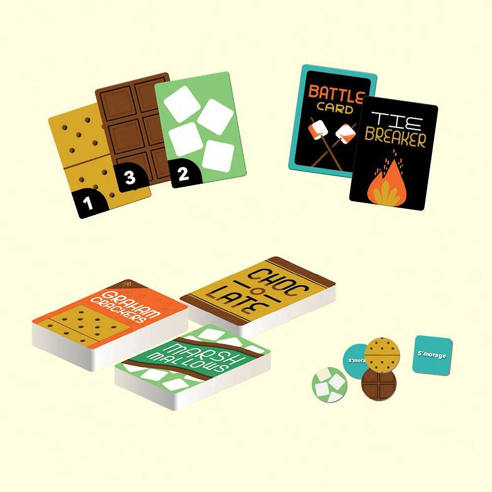 S'mores Wars: The Campfire Card Game of Snack Attacks