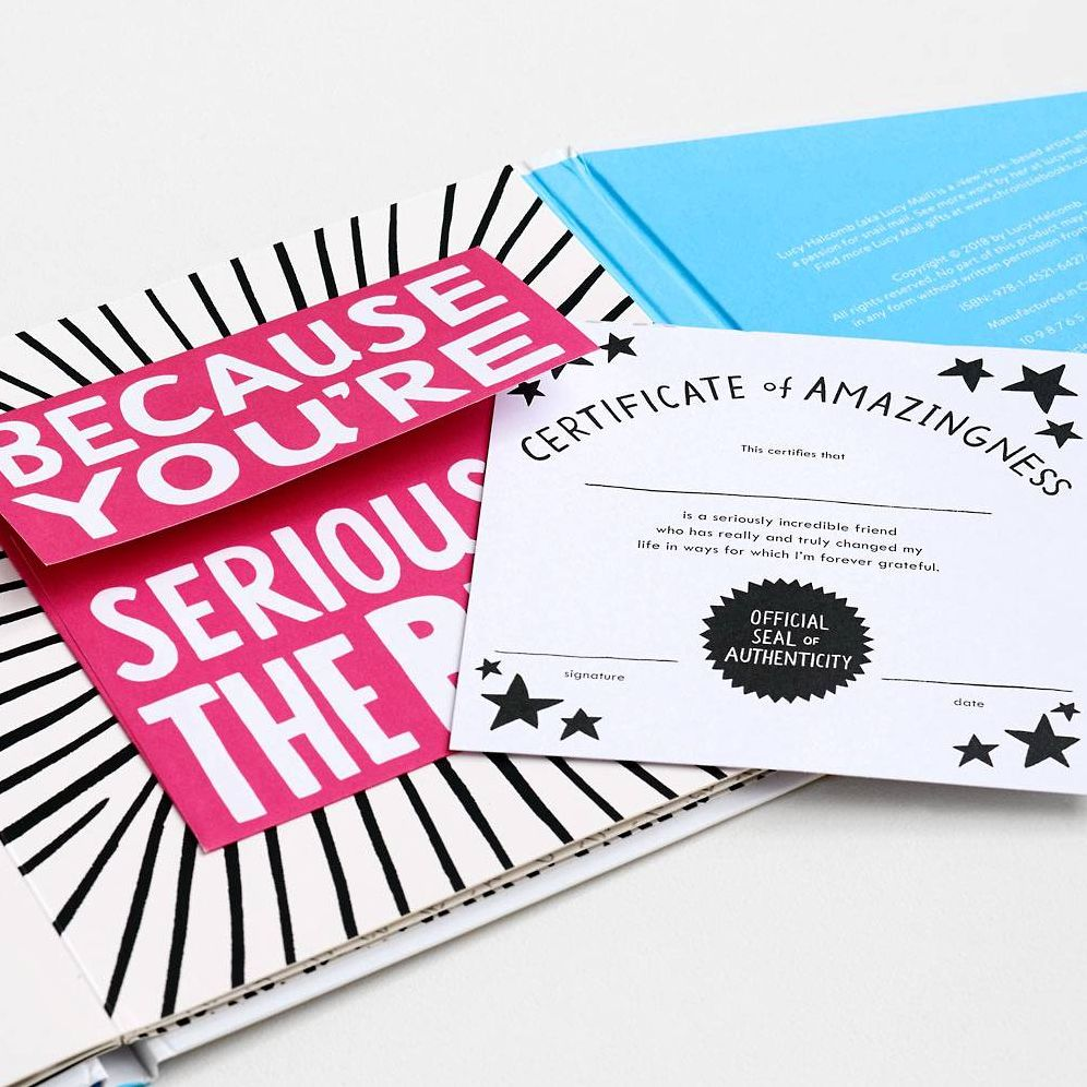 Here's to You! My Incredible Friend: Mini-Gifts, Memories, and IOUs (Gifts for Friends, Friendship Book, Cute Pocket Journals)