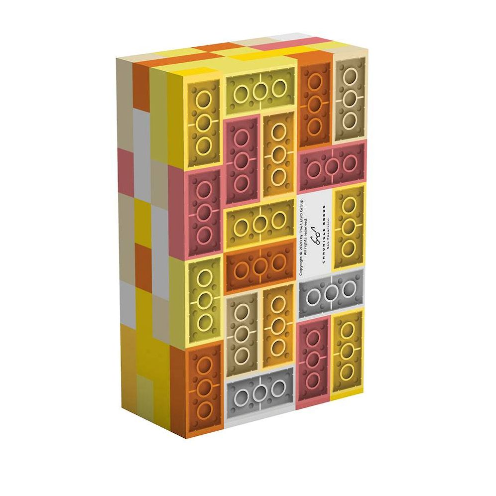 LEGO Note Brick (Yellow-Orange)