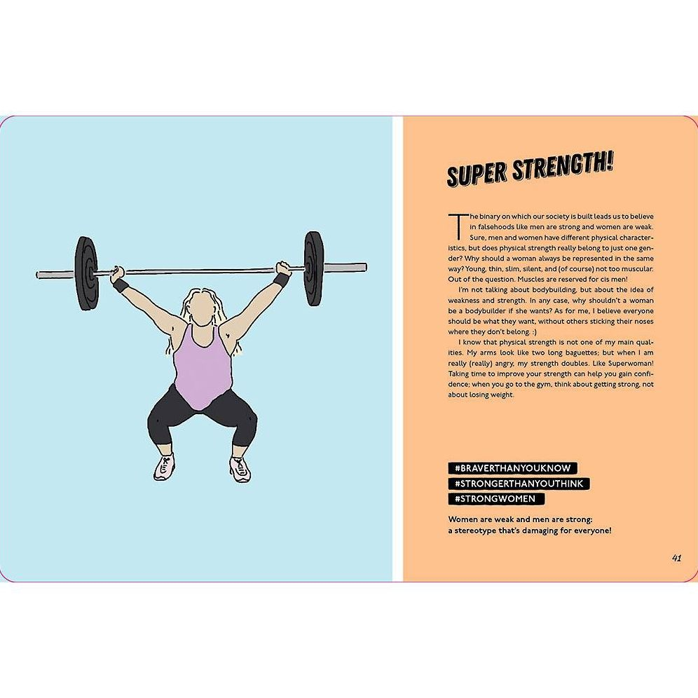 This Isn't Brave: A Brave Girls Guide to Body Positivity & Self-Acceptance (Love your body, Self-esteem guided journal, Gift for women)