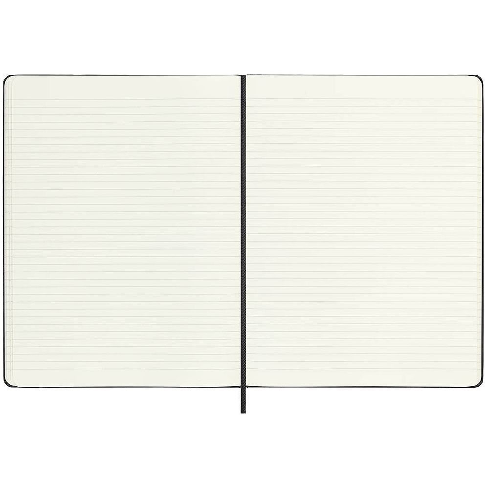 Moleskine Classic Notebook, Extra Large, Ruled, Black, Hard Cover (7.5 x 10)