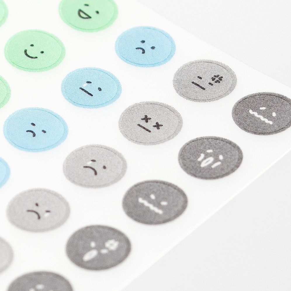 Midori Stickers - Feeling Faces