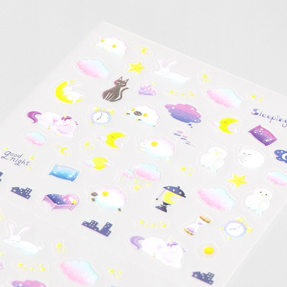 Midori Stickers - Health and Sleep