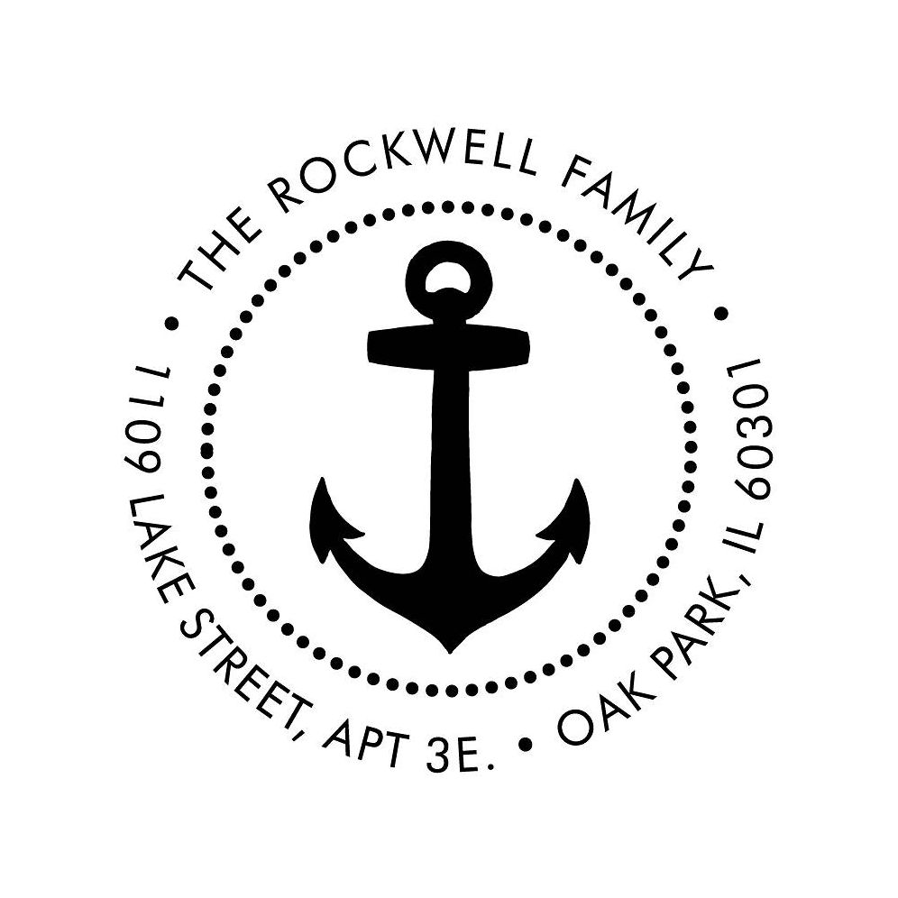 Anchor Seal Custom Stamp and Stamp Tool