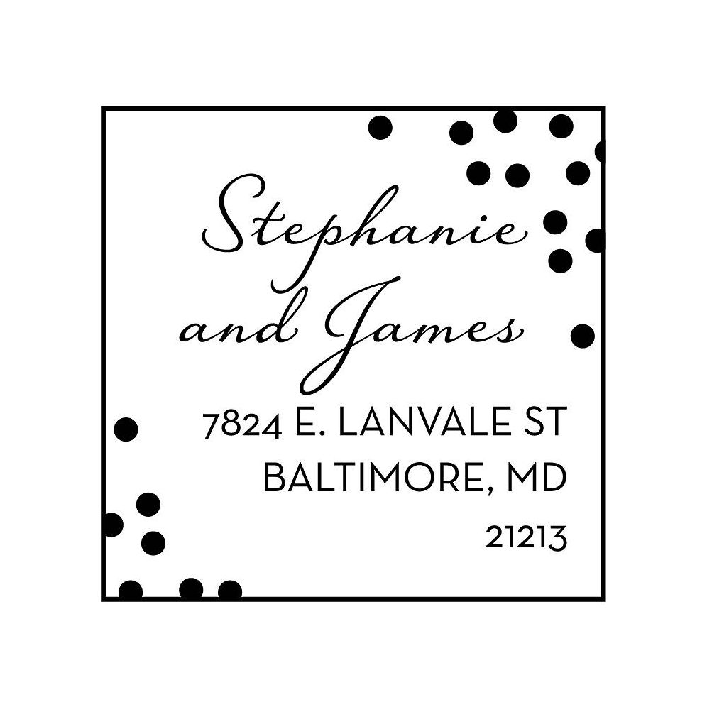 Confetti Custom Stamp and Stamp Tool