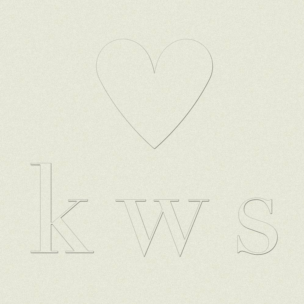 Monogram Heart Custom Embosser Plate