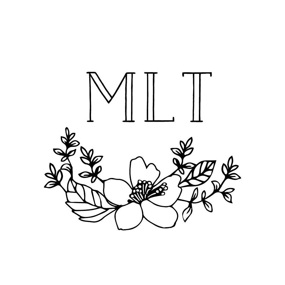 Floral Crest Frame Custom Stamp and Stamp Tool