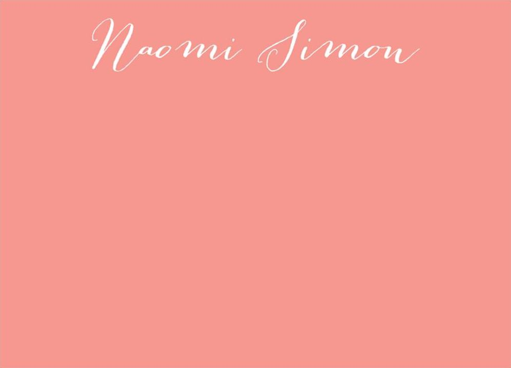 Bombshell Reversed A6 Stationery