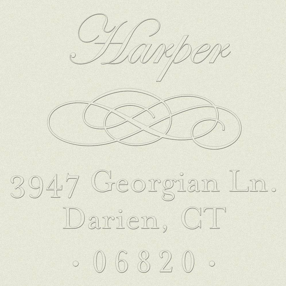 Pearl Border Custom Embosser Plate