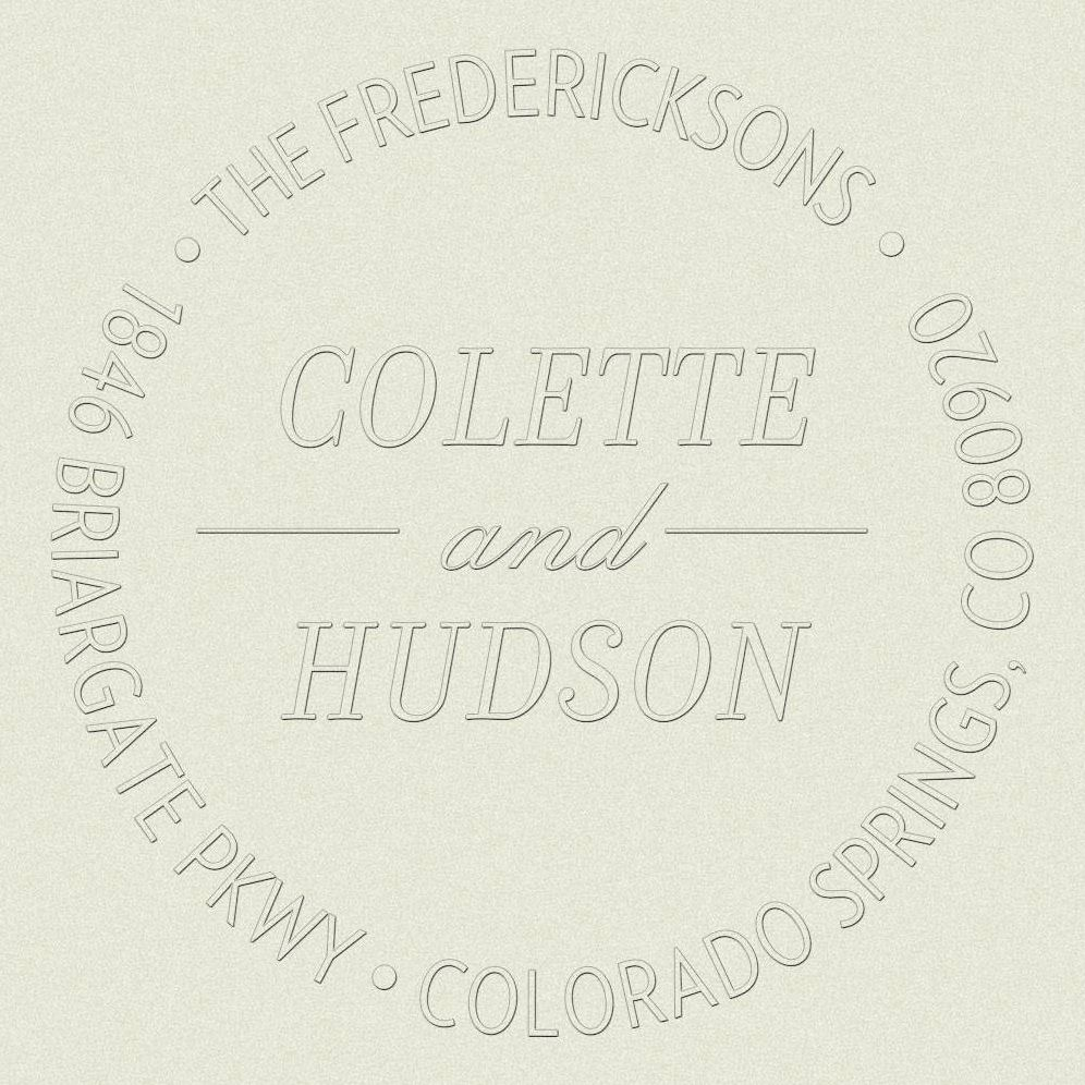 Return Address Embosser - Meadow