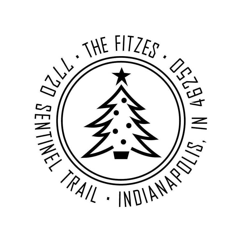Christmas Tree Custom Stamp and Stamp Tool